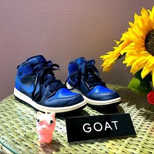 Nike Air Jordan 1 Mid "Game Royal" Size 3Y